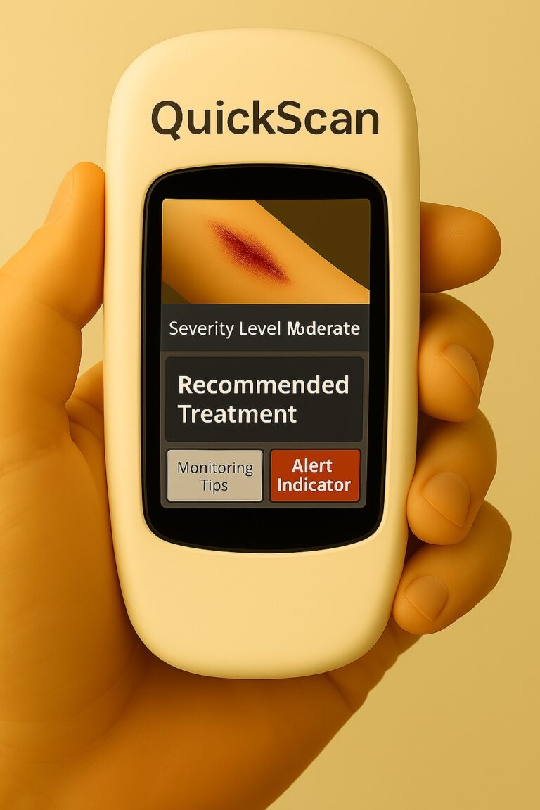 QuickScan: A Handheld Diagnostic Tool for Skin Injuries